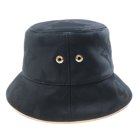 LOUIS VUITTON Bucket Hat Daily Glam Black Beige M7164M - Picture 3 of 7